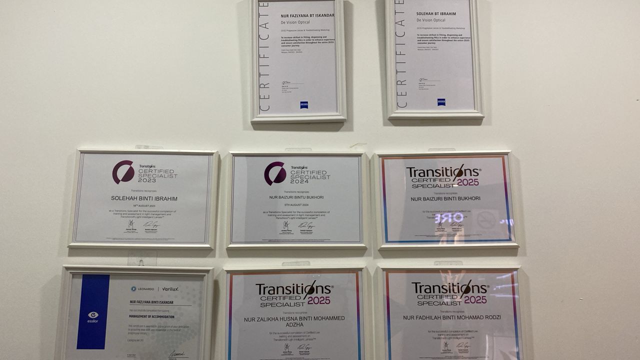 Optical Certifications